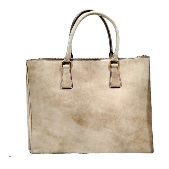 Prada Hand Bag Brown Enamel - Picture 3 of 9